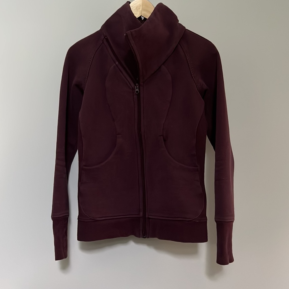 Vintage lululemon high collar zip hoodie